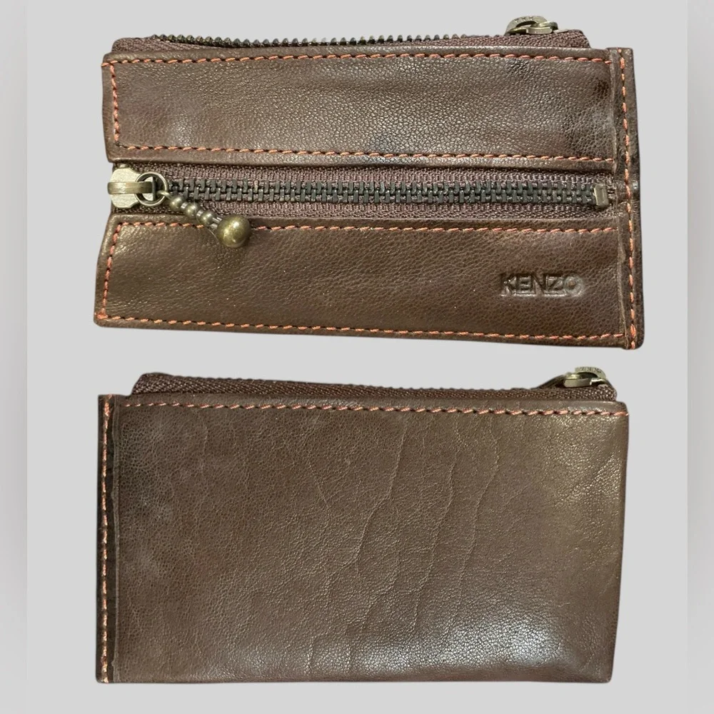 Reseller Wallet Key Holder Lot Kenzo Louis Quatorze Kansaiman Leather Bundle - Picture 2 of 15